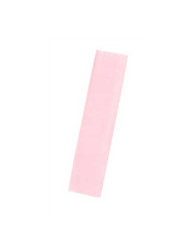 Papel Crepe 50x250cm Rolo Cor Rosa Palido