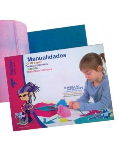 Bloco Papel Crepe A4 10 Folhas