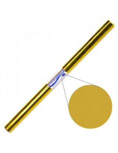 Papel Kraft Rolo 1x3mts Cor Ouro 70Gr