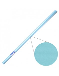 Papel Kraft Rolo 1x3mts Cor Azul Turquesa 70Gr