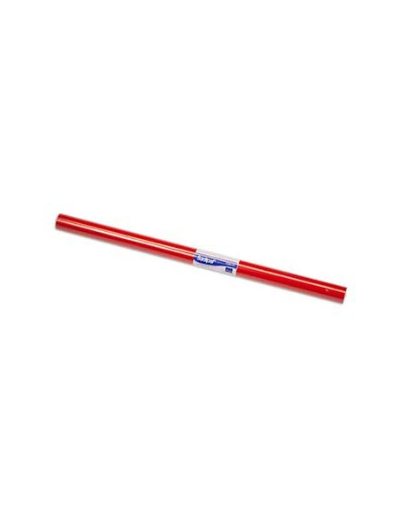 Papel Lustro Rolo 25 Folhas 50x65 Vermelho