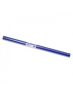 Papel Lustro Rolo 25 Folhas 50x65 Azul Forte