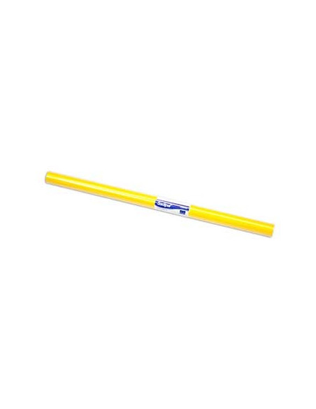 Papel Lustro Rolo 25 Folhas 50x65 Amarelo