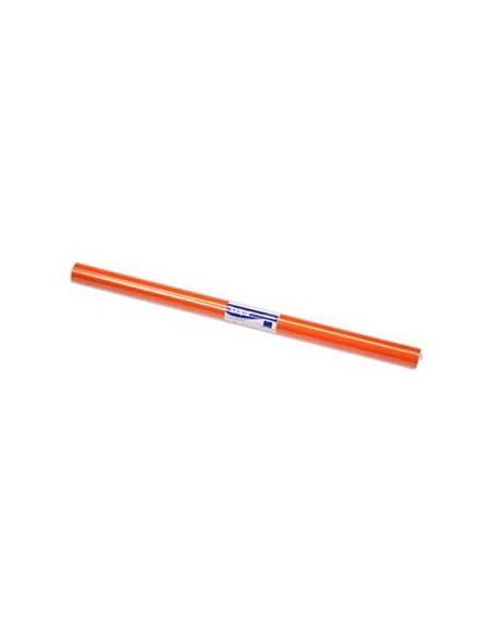 Papel Lustro Rolo 25 Folhas 50x65 Laranja