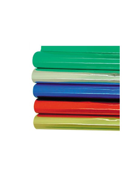Papel Metalizado Rolo 1x3mts Cor Azul