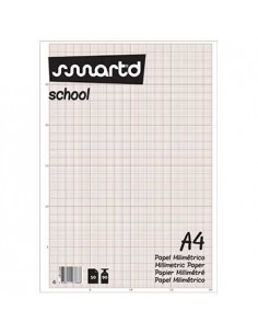 Papel Milimetrico 90gr A4 50 Folhas  (20451)