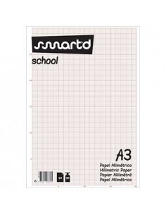 Papel Milimetrico 90gr A3 50 Folhas  (20452)