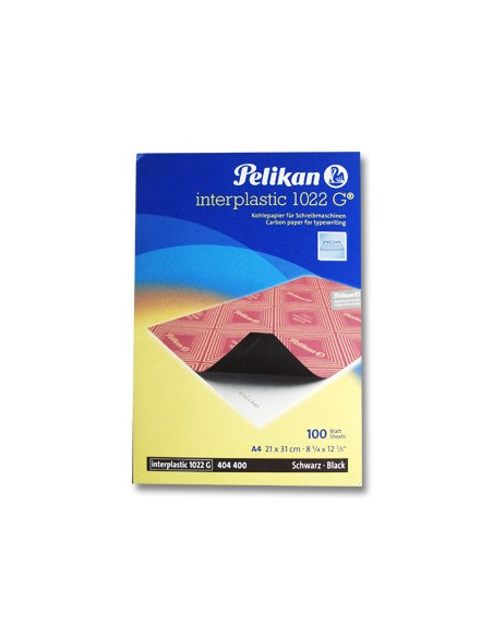 Papel Quimico Preto p/escrita a máquina (21x33)