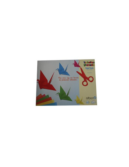 Papel Seda 240x310mm Pack 20 Folhas Cores Sortidas