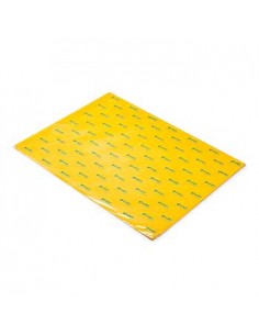Papel Seda 51x76cm Pack 25 Folhas Amarelo Ouro