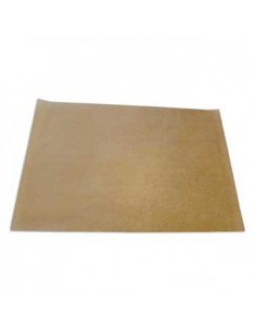 Papel Siliconizado 40x60cm 41g/m2 Kraft 500un