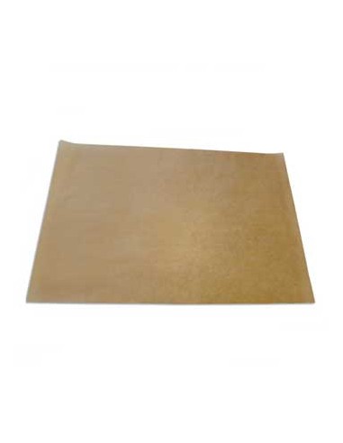 Papel Siliconizado 40x60cm 41g/m2 Kraft 500un