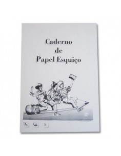 Caderno de Papel Esquiço A4 35grs 80fls