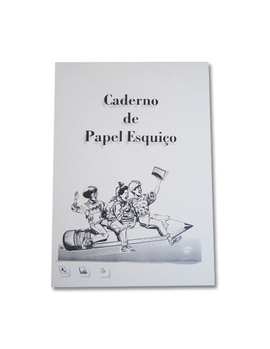 Caderno de Papel Esquiço A4 35grs 80fls