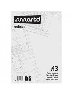 Papel Vegetal A3 92gr 50 Folhas