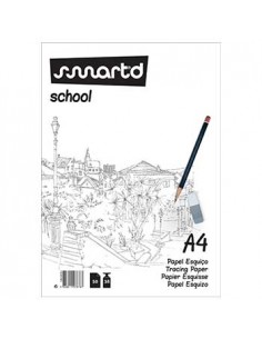 Papel Vegetal Esquico A4 38gr 50 Folhas