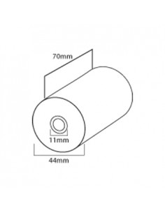 Rolo Papel 44x70x11 Pack 10