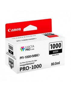 Tinteiro IPF Pro 1000 PFI1000MBK Preto Matte