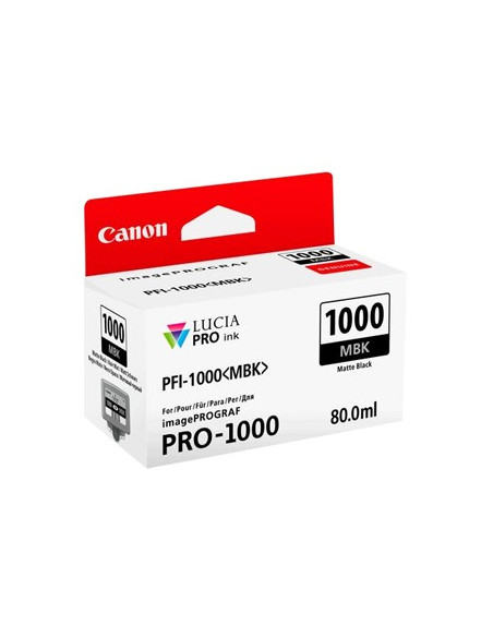 Tinteiro IPF Pro 1000 PFI1000MBK Preto Matte