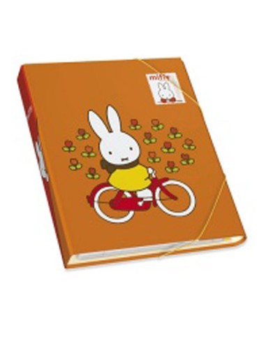 Capa A4 4 Argolas L/E C/Rec+Ind Miffy