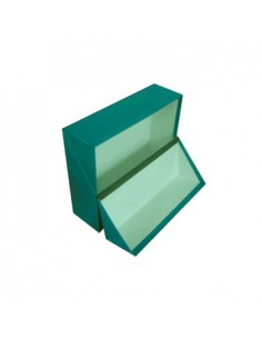 Caixa Arquivo Frances (365x280x100mm) Almaco Verde - 1un