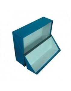 Caixa Arquivo Frances (365x280x100mm) Almaco Azul - 1un