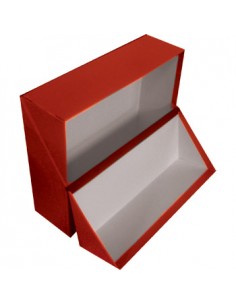Caixa Arquivo Frances (365x280x100mm) Almaco Vermelho - 1un