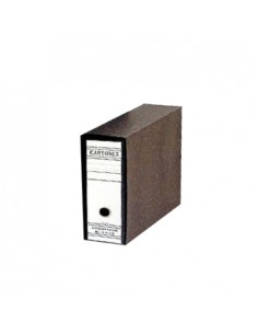 Caixa Arq. A5 (Baixo)  L/80mm 210x290 Marmoreado Preto