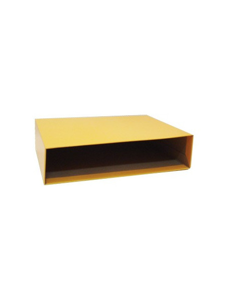 Caixa Cartao Micro p/Pasta Arquivo 200AC 350x290 L80 Amarelo