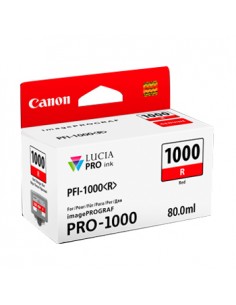 Tinteiro IPF Pro 1000 PFI1000R Vermelho