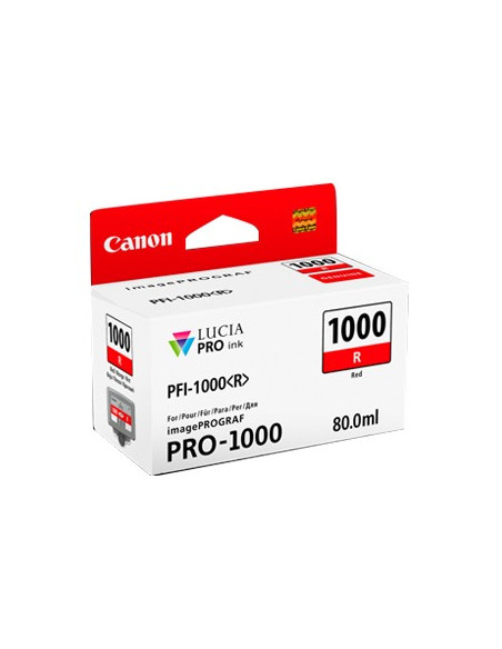Tinteiro IPF Pro 1000 PFI1000R Vermelho
