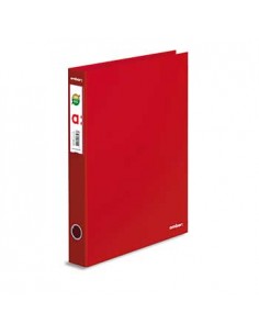 Pasta Arquivo Cor Lisa Ambar L/E Din Vermelho