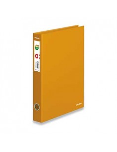 Pasta Arquivo Cor Lisa Ambar L/E Din Amarelo