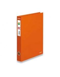 Pasta Arquivo Cor Lisa Ambar L/E Din Laranja