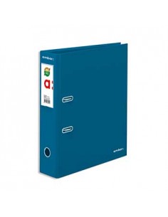 Pasta Arquivo Cor Lisa Ambar L/L Din Azul Petroleo