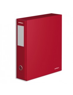 Pasta Arquivo+Cx Ambar L/L Din Bordeaux