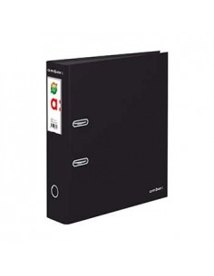 Pasta Arquivo Cor Lisa Ambar L/L Din Preto