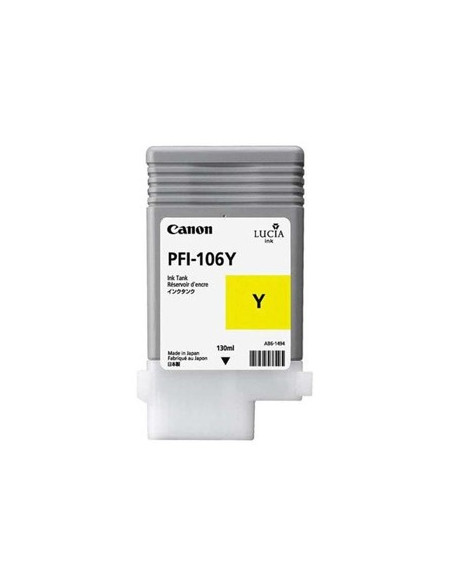 Tinteiro IPF6300/6350/6400/6450 PFI106Y Amarelo
