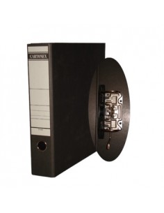 Pasta Arq. A5 (Alto)  L/80mm 250x220 Marmoreado Preto