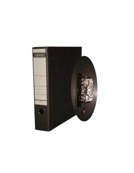 Pasta Arq. A5 (Alto)  L/80mm 250x220 Marmoreado Preto