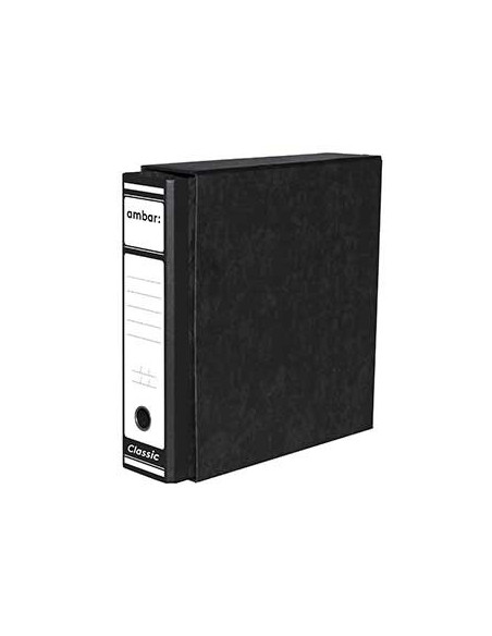 Pasta Arquivo+Cx Fixa Ambar L80 310x285 Marmor Preto-1un