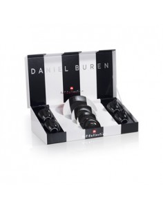 Conj Chav+Pires Esp Illy Art Collection Daniel Buren 4un