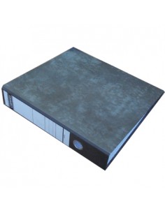 Pasta Arquivo L60 310x290 s/Caixa, Marmoreada Preto - 1un