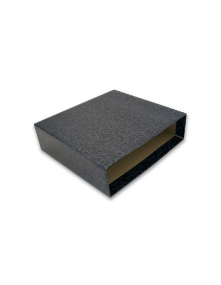 Caixa p/Pasta Arquivo L80 Cartao Micro Marm Preto 310x290