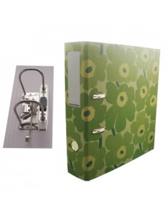 Pasta Arquivo Marimekko 2 Argolas D 41mm L57mm Verde 1un