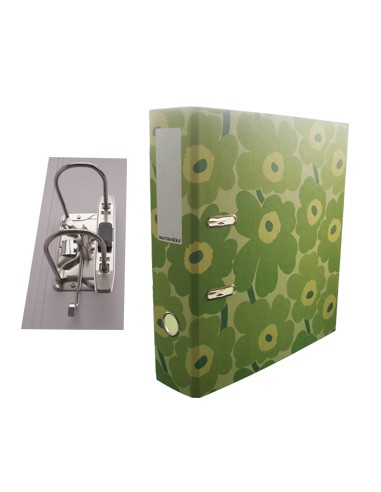 Pasta Arquivo Marimekko 2 Argolas D 41mm L57mm Verde 1un