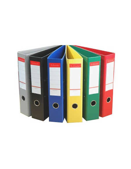 Pasta Arquivo Plastico 2 Argolas D 40mm L43mm Preto 1un