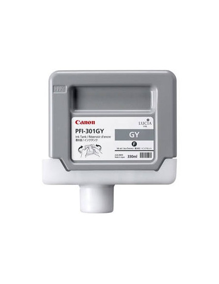 Tinteiro IPF8000/9000 PFI301GY Cinzento