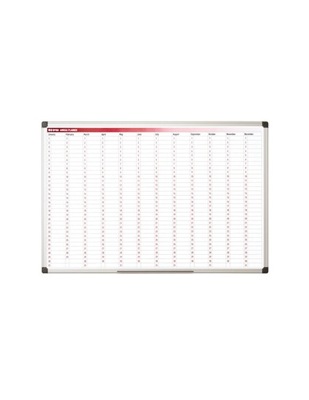 Quadro Branco 60x90cm Magnetico c/Plano Anual