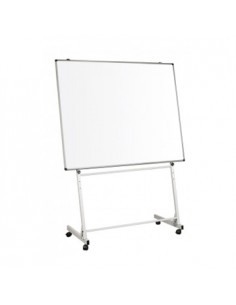 Suporte quadro 150X120cm/90x120cm Branco com Rodas Cinza Cla